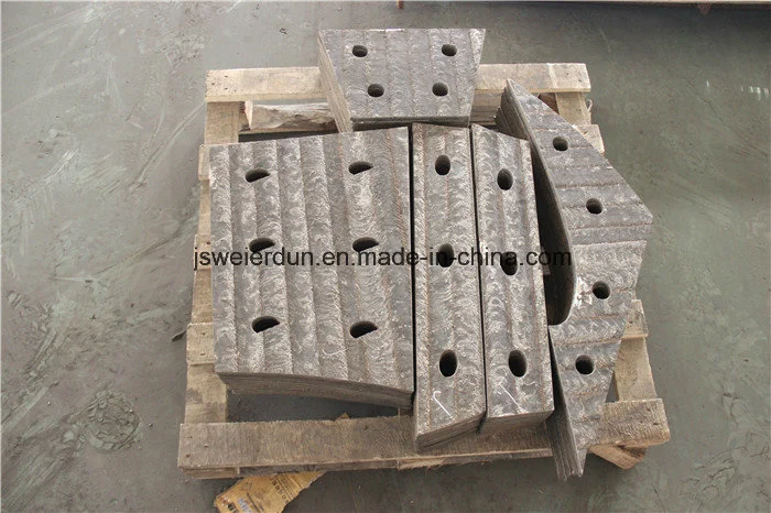 Overlay Welding Plate Construction Machine Production Line Accessories From Steel Hard Metals