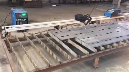 Máquina de corte por plasma CNC portátil para corte por plasma y gas